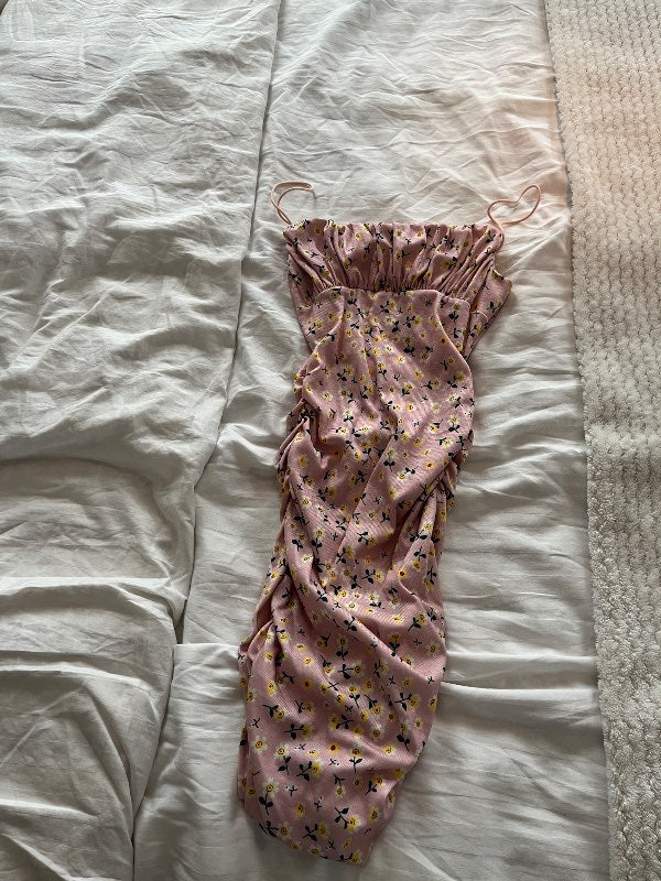 Blommig klänning