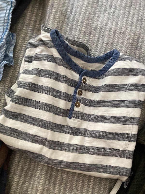 T-shirt långärmad vit