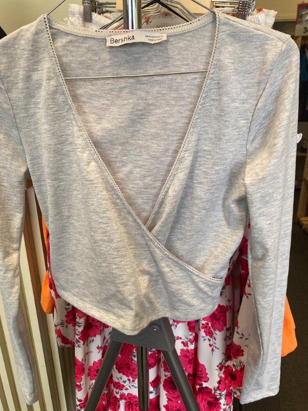 Bershka grå wrap