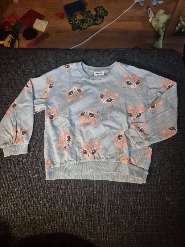 KA Ljusblå långärmad katter