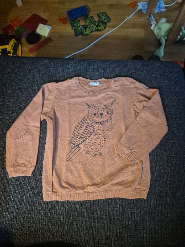 Newbie Ljusbrun tröja uggla