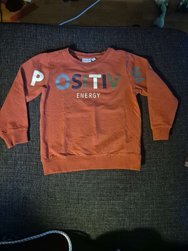 NI roströd tjocktröja POSITIVE