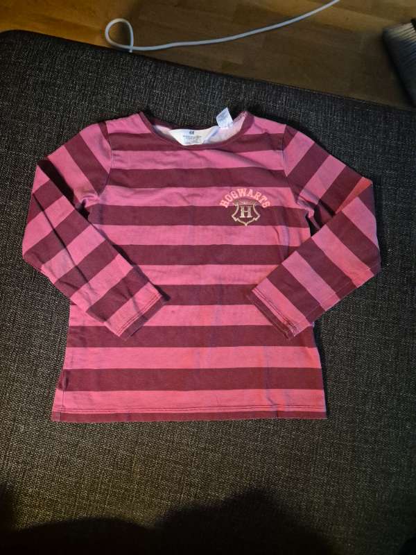 HM rosarandig Hogwartströja