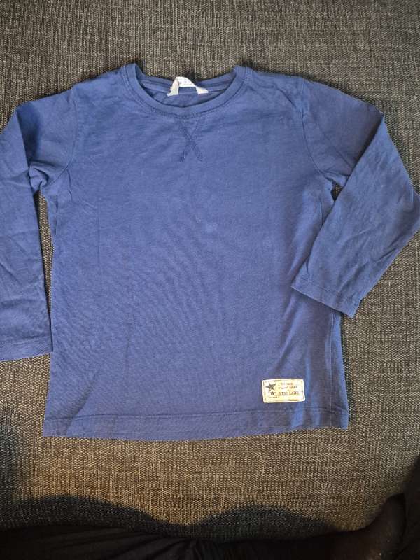 Lindex blå långärmad T-shirt