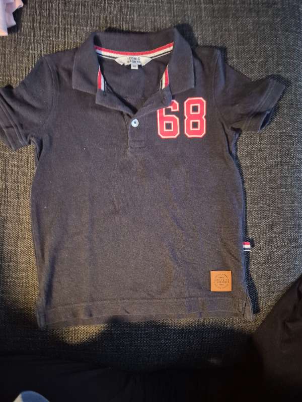 Iconic Sports Mörkblå piké