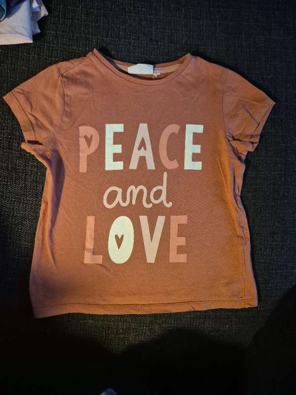 Kappahl T-shirt Peace and love