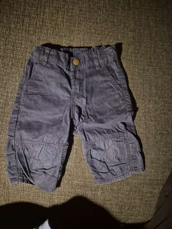 PoP mörkblå trekvartsbyxor