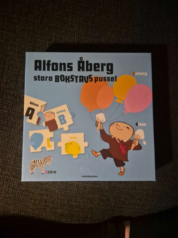 Alfons Åberg bokstavspussel
