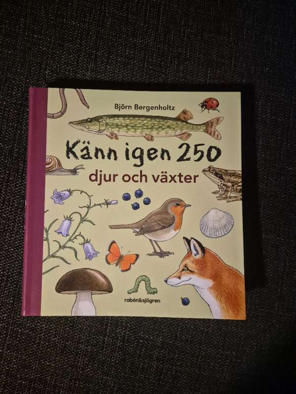 Bok 250 djur och växter