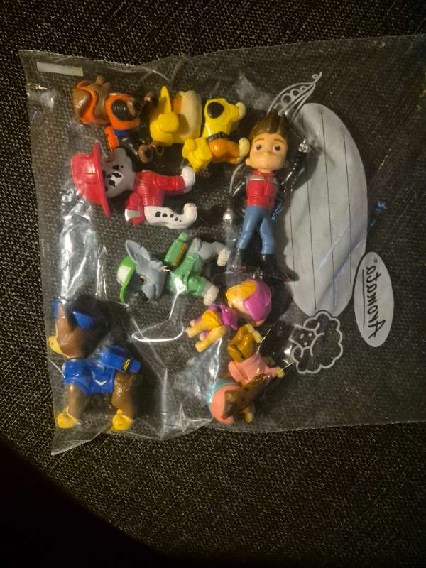 Paw Patrol-figurer 8 st
