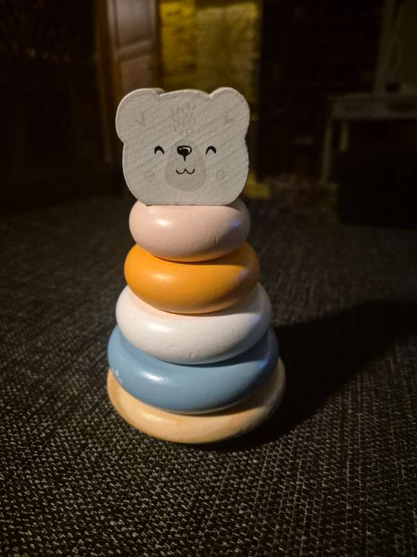 Stapelfigur nallebjörn