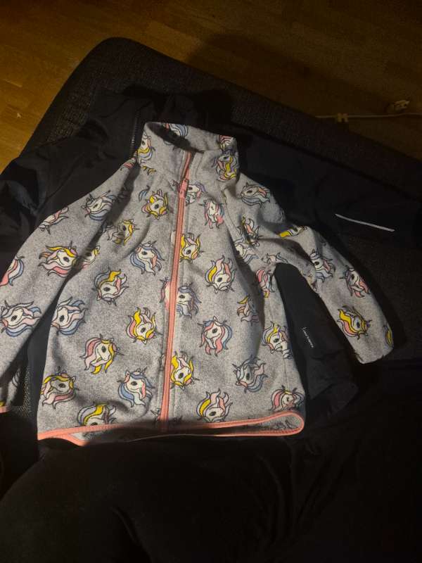 Stl 110/116 fleece enhörning