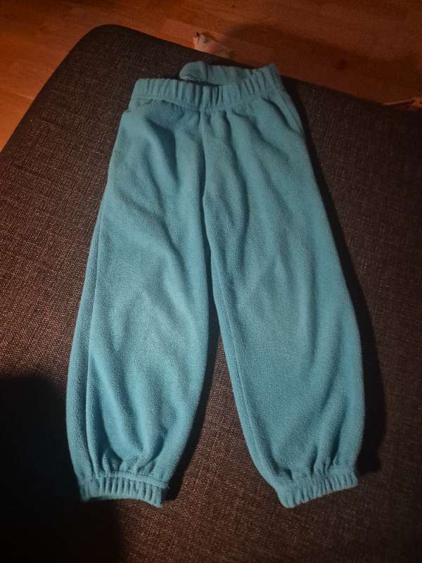 Stl 98 Fleecebyxa turkos Lindx