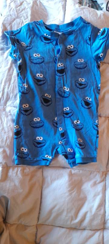 Blå pyjamas