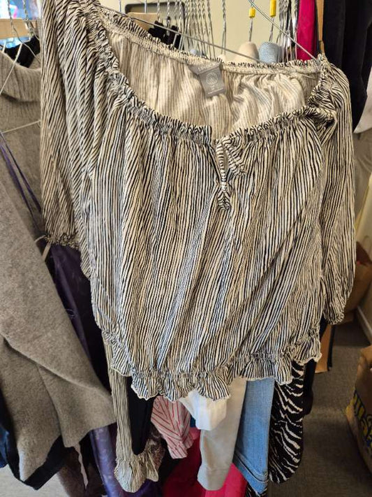 Lindex zebra top