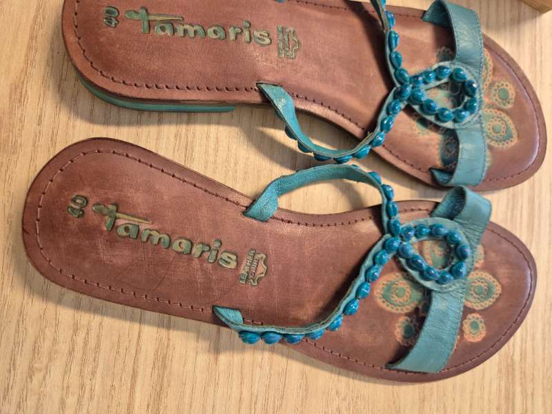 Turkos sandal Tamaris
