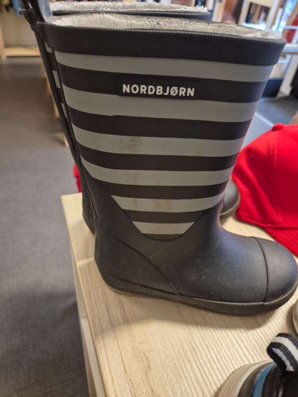 Stövlar svart grå Nordbjörn