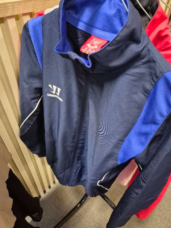 Träningsjacka blå warrior