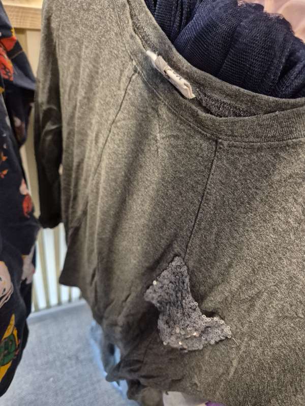 Pomp de lux Grå tröja