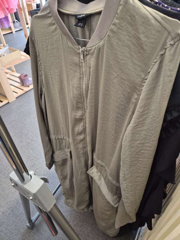 Lindex Skjortjacka grön