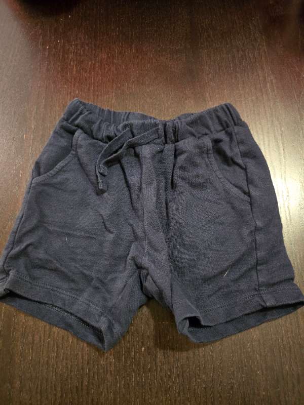 Mörkblå mjukis shorts