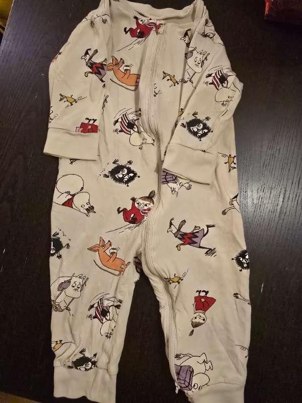 Vit mumin pyjamas