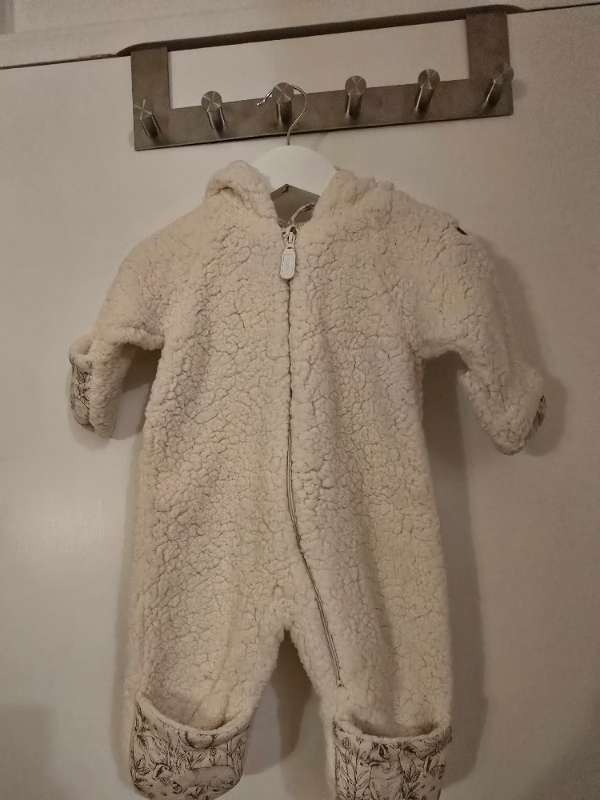 Beige teddyoverall Newbie (ny)