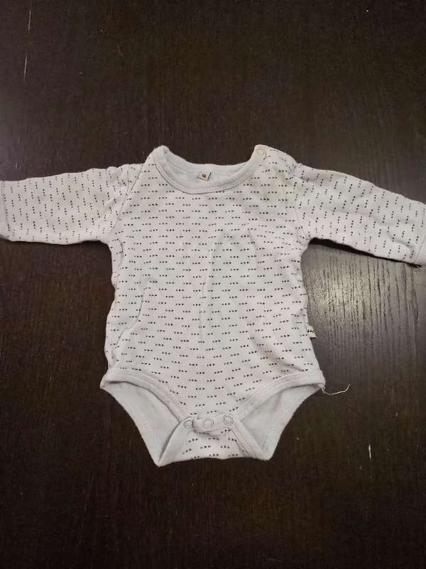 Vit/svart Pippi body