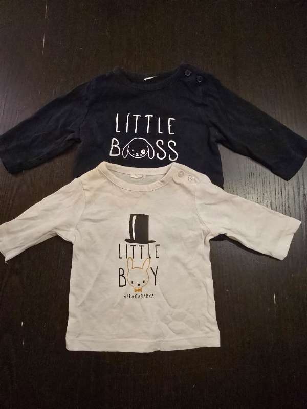 2 T-shirts med kaniner