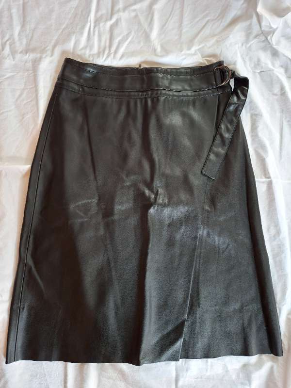 Kjol skinn imitation