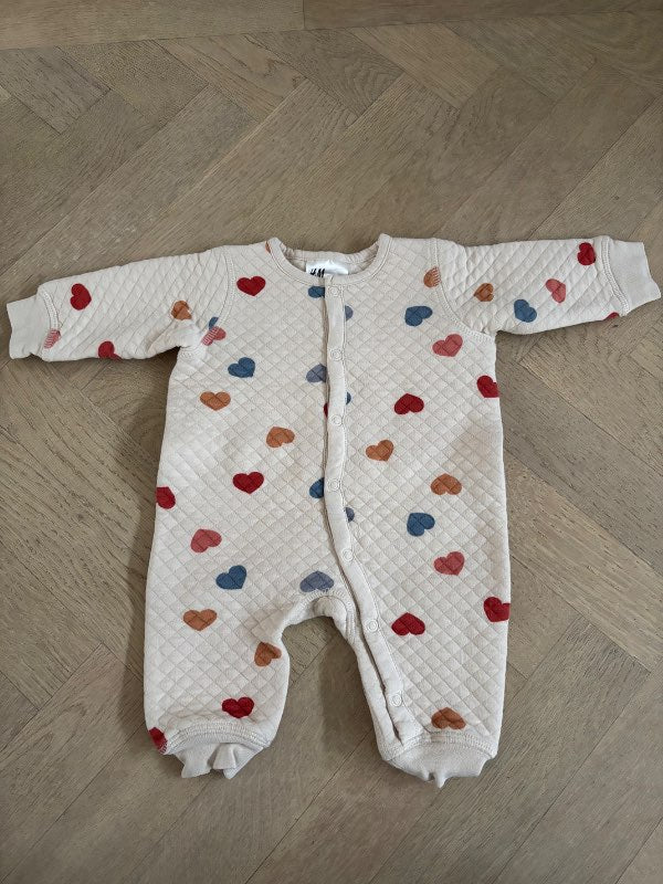 HM Hjärtan färg Pyjamas 56