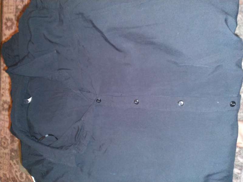 Svart långa klänning