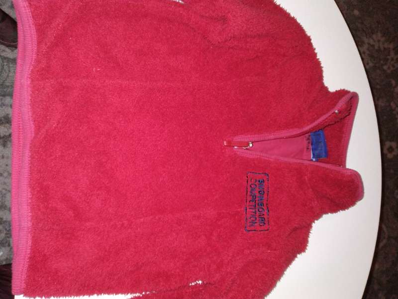 Röd snowboard tröja