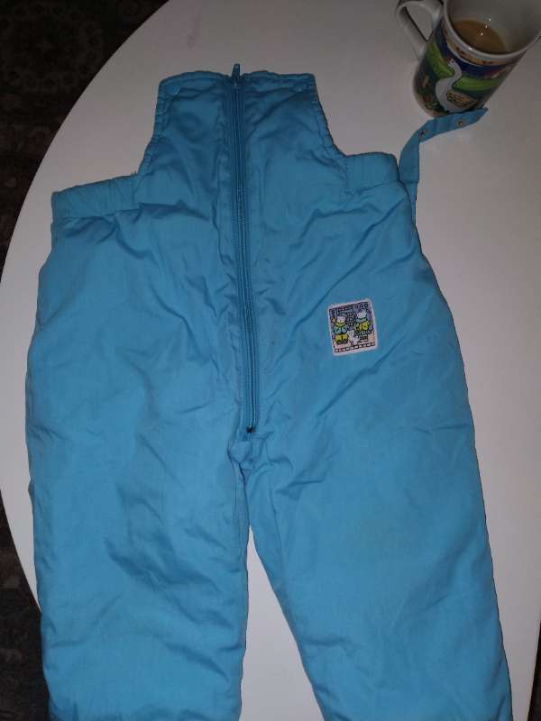 Blå vinter Åhlens byxor