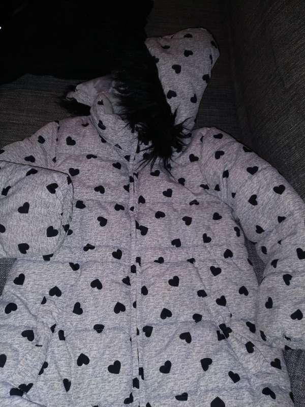 Grå hjärta ❤️ jacka