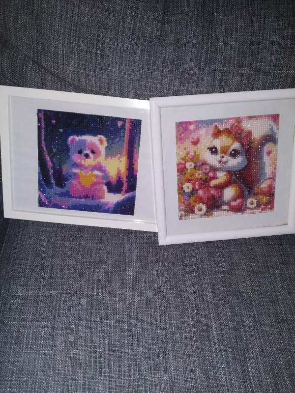 Diamond painting nalle