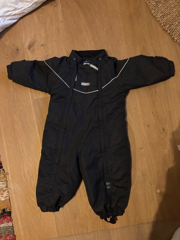 Protech svart vinteroverall 80
