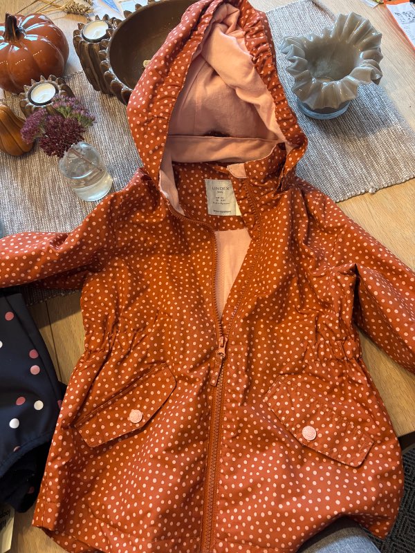 Jacka prickar vattenavvisande