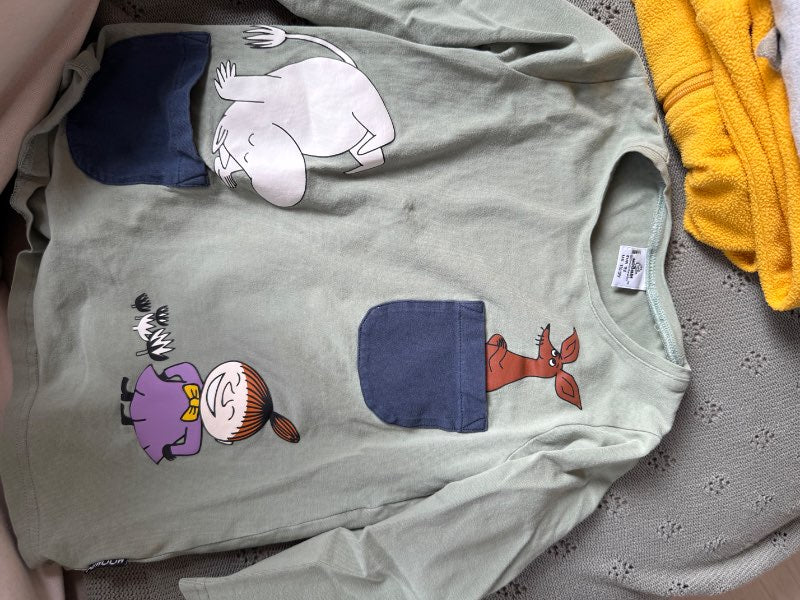 Tunika grön Mumin