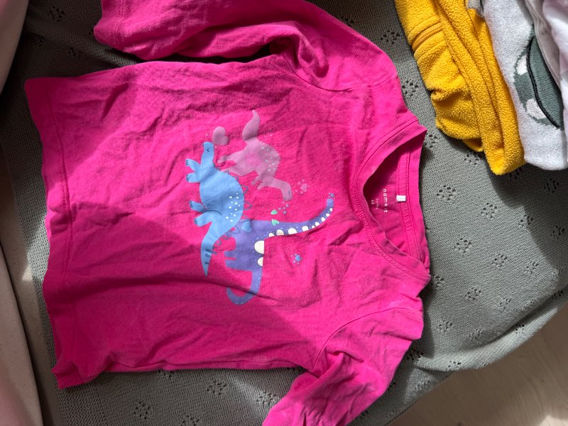 Tröja dinosaurier rosa