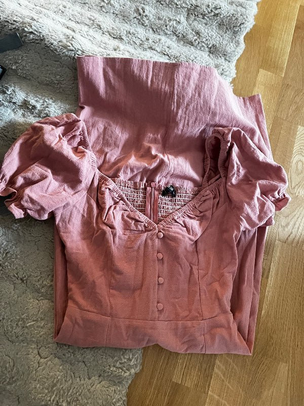 Rosa klänning shein