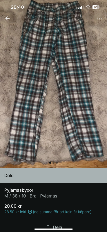 Pyjamasbyxor