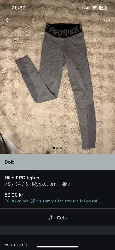 Nike PRO tights