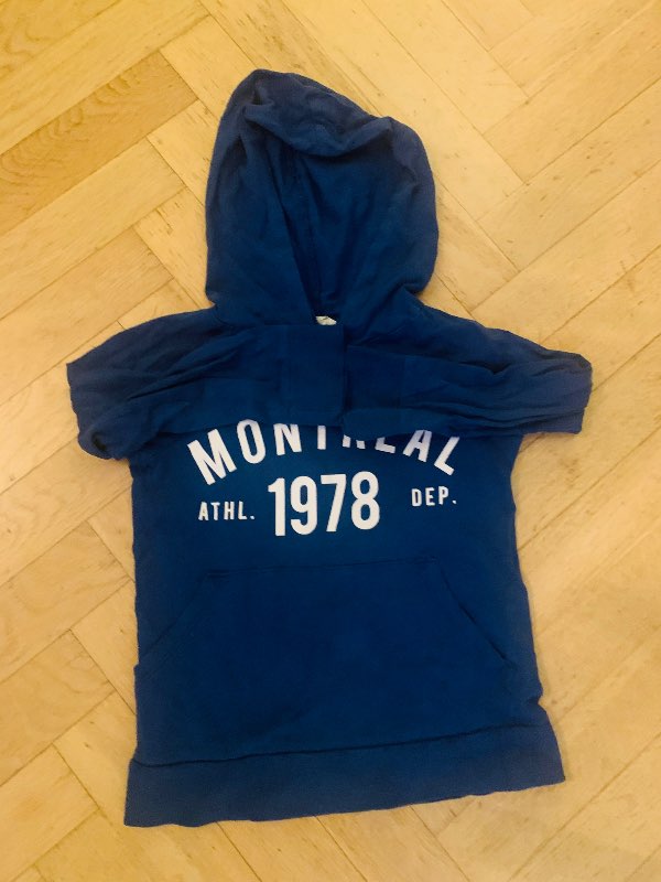 Långärmad luvtröja