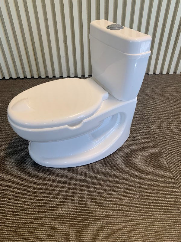 Potta med spolningsljud