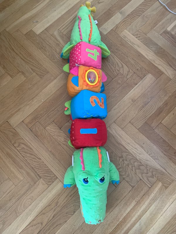 Aktivitetsleksak krokodil