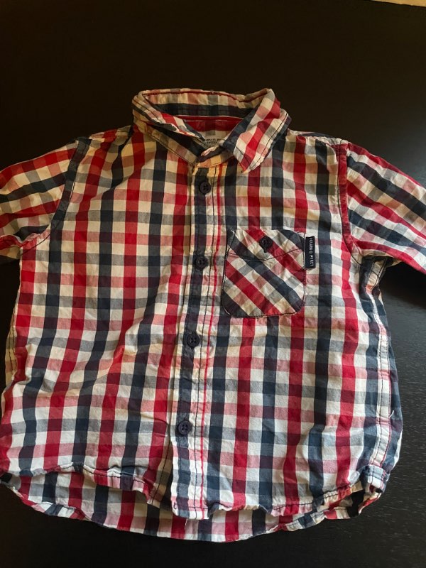 Polarn o Pyret rutig shorta 80