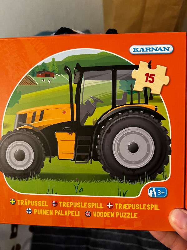 Pussel traktor