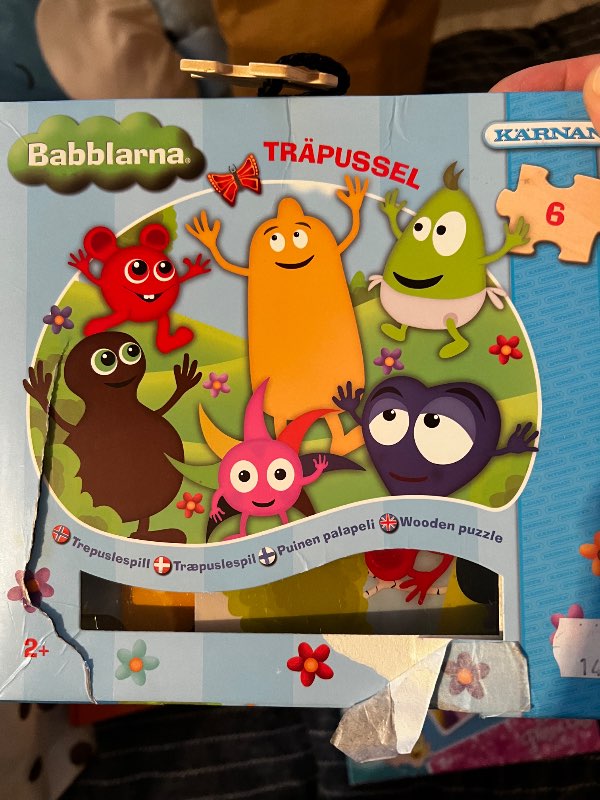 Pussel babblarna 6 bitar