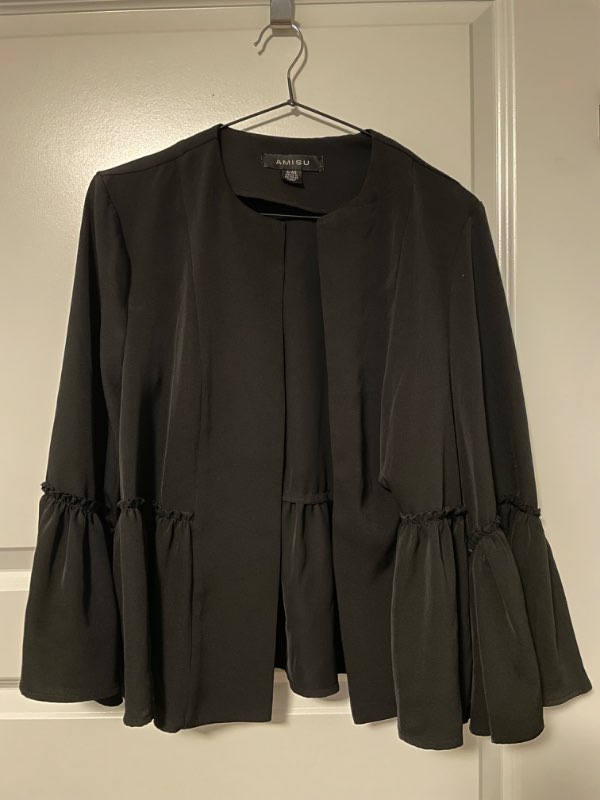 AMISU kavaj med volang